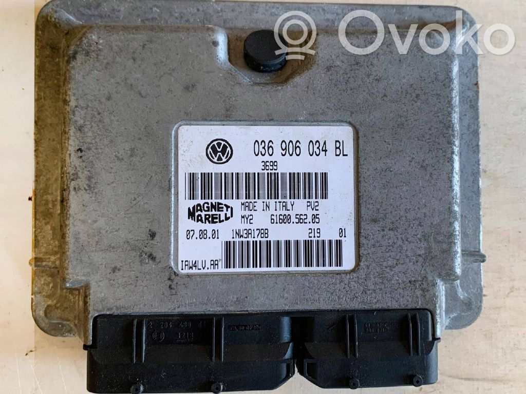 Skoda Fabia Mk1 (6Y) Calculateur moteur ECU 