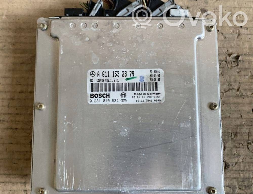 Engine control unit/module   A6111532879