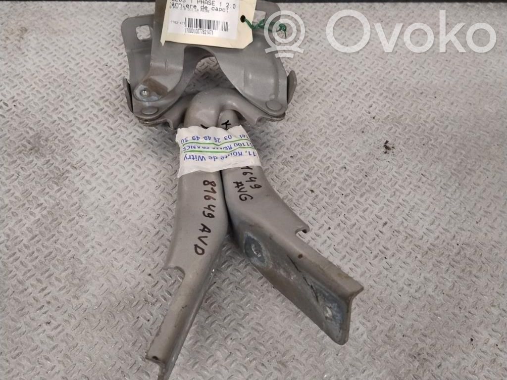 Renault Koleos I Engine bonnet/hood hinges 