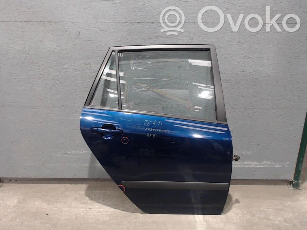 Toyota Corolla Verso E121 Galinės durys 
