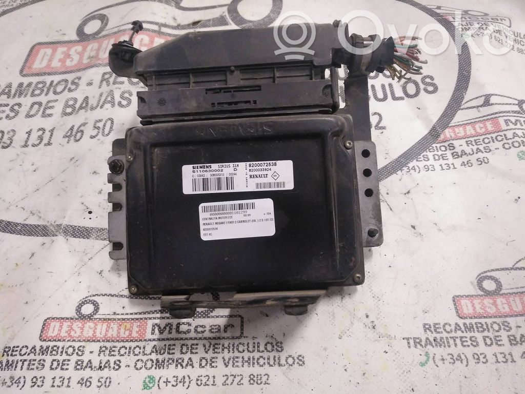 Renault Megane I Engine control unit/module 