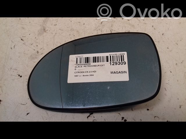Citroen C5 Spoguļa stikls 