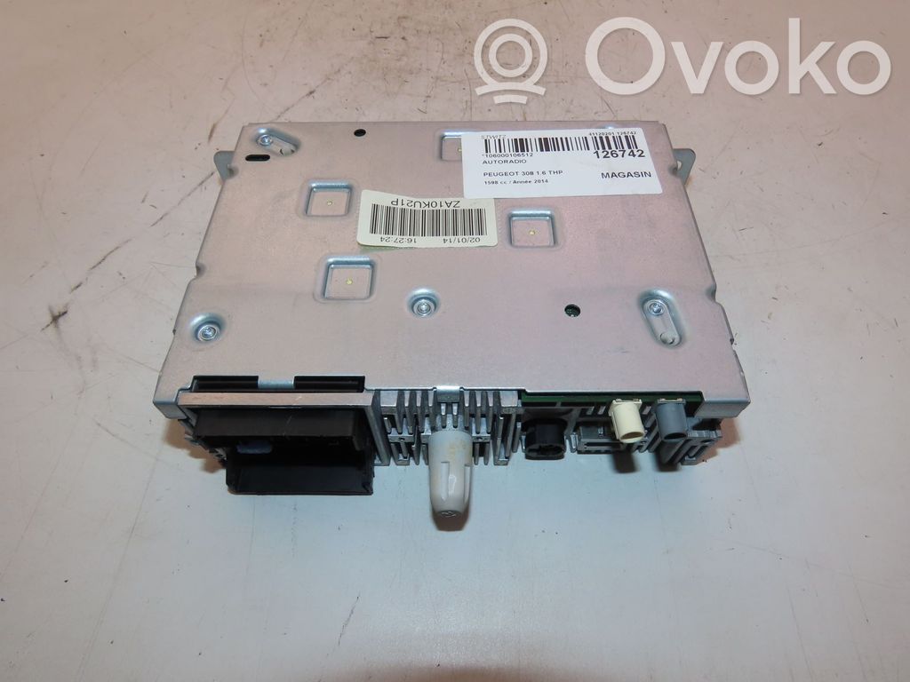 Peugeot 308 Unitate principală radio/CD/DVD/GPS 