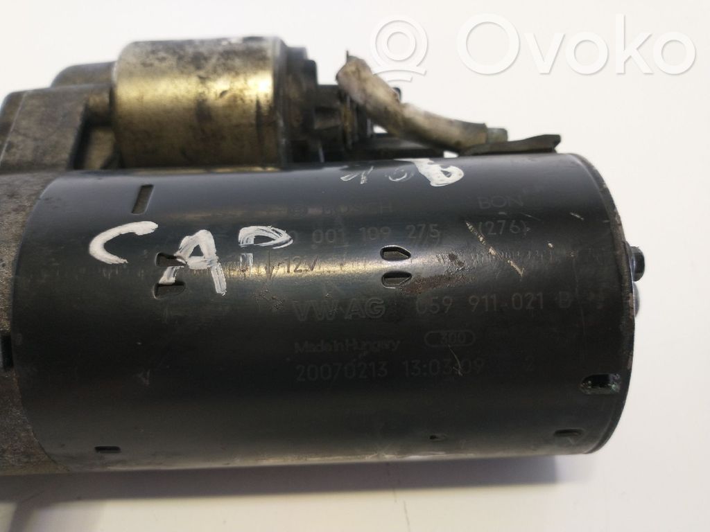Motor de arranque   0001109275,059911021B