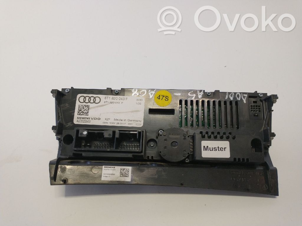 Audi A5 8T 8F Unidad de control climatización 