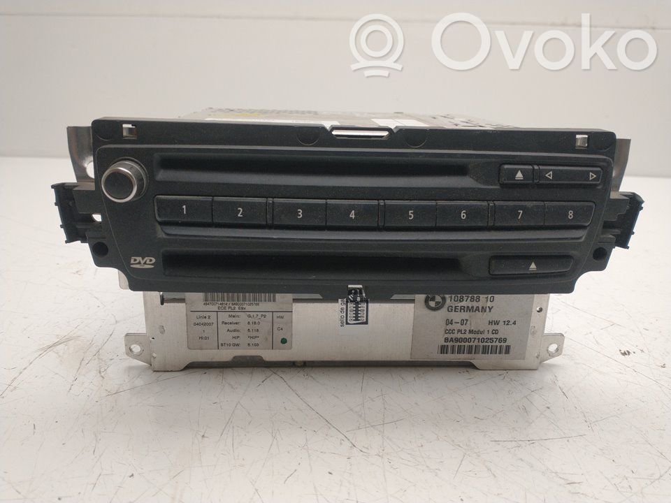 BMW 3 E46 Radio/CD/DVD/GPS head unit 