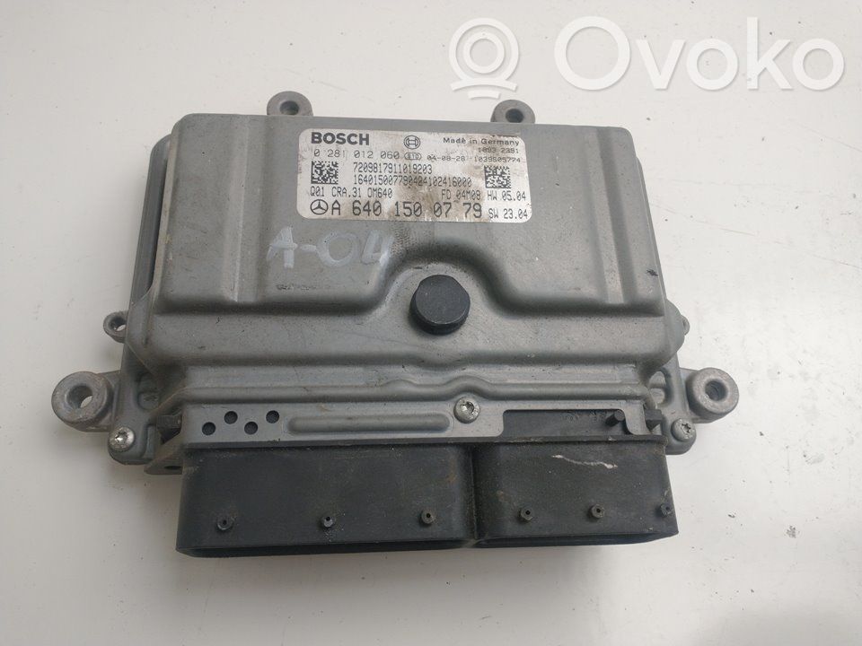 Engine control unit/module   0281012060
