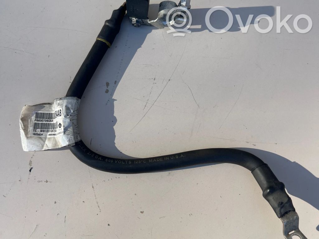Negative earth cable (battery)   P68307264AB,16238DF,WB1201B7351