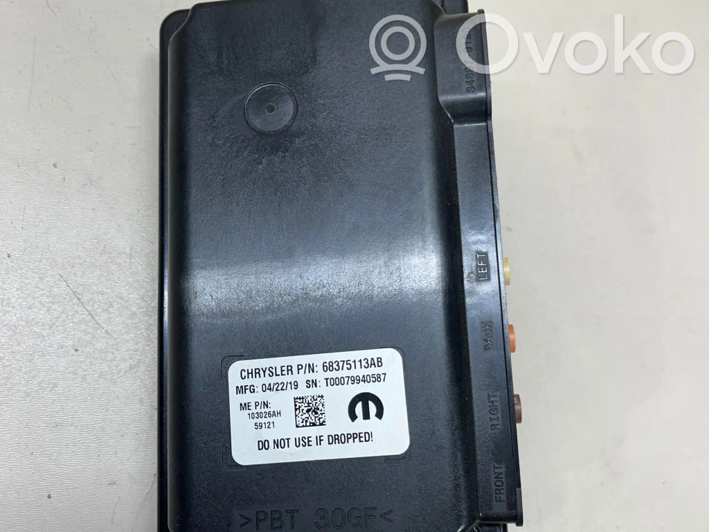 Chrysler Pacifica Camera control unit module 