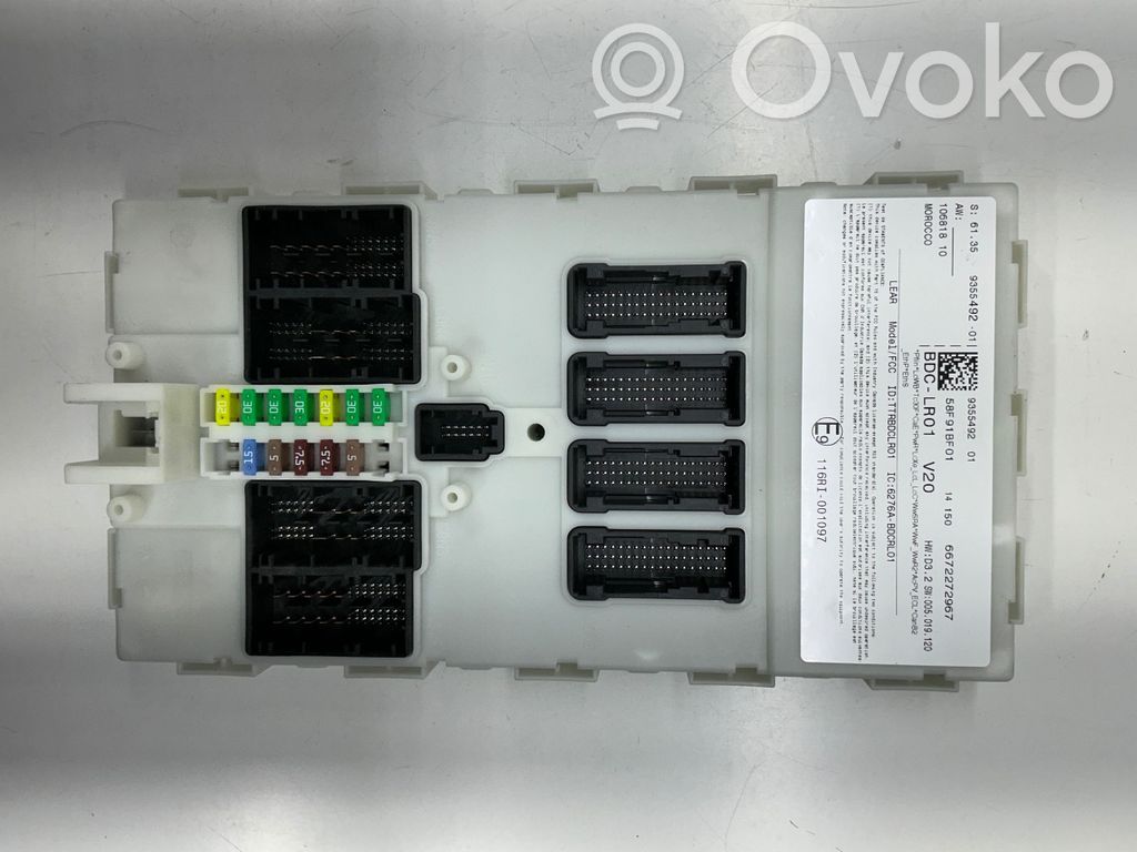 Other control units/modules   9355492,6672272967