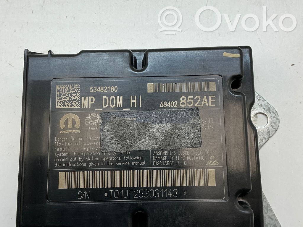 Airbag control unit/module   68240950AA,95559900,68402852AE