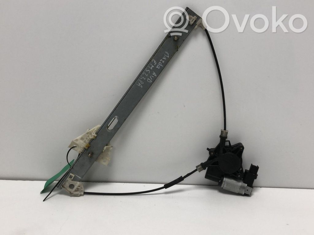Front door window regulator with motor
