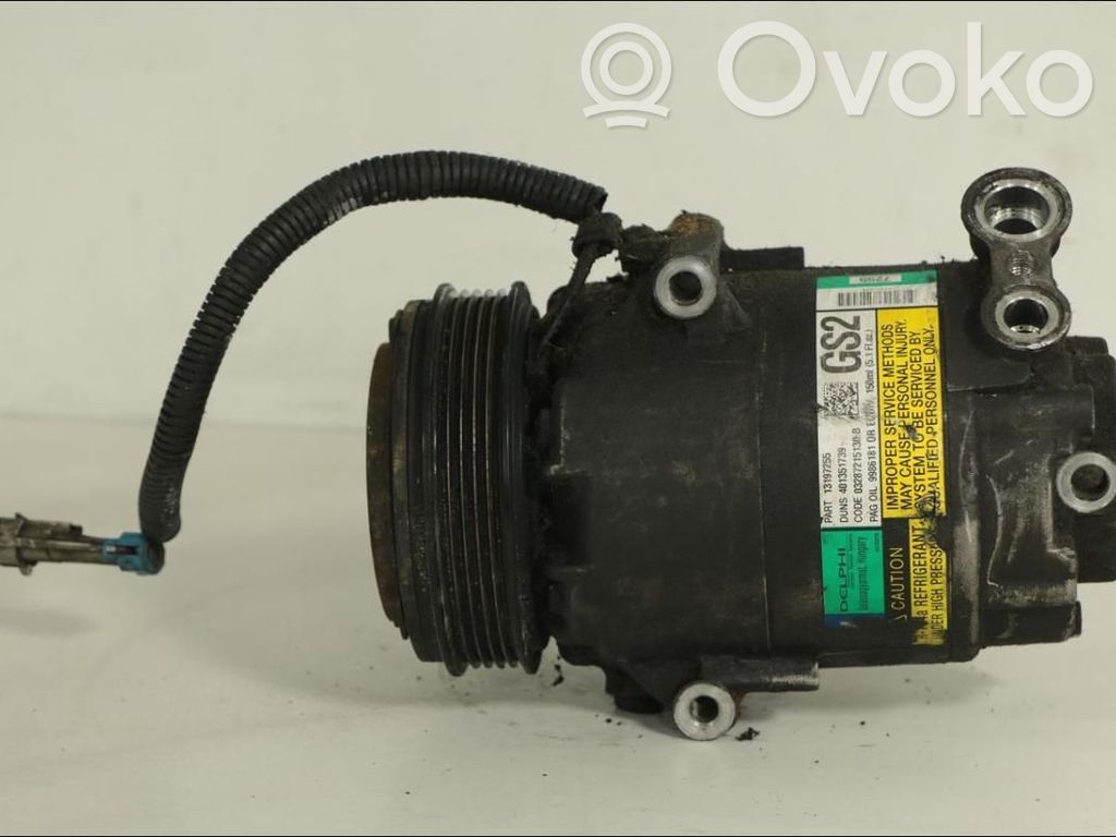 Opel Agila A Compresor (pompă) aer condiționat (A/C) 