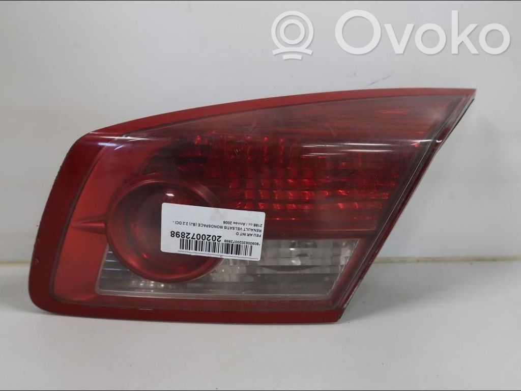 Renault Vel Satis Lampă spate în capacul portbagajului 
