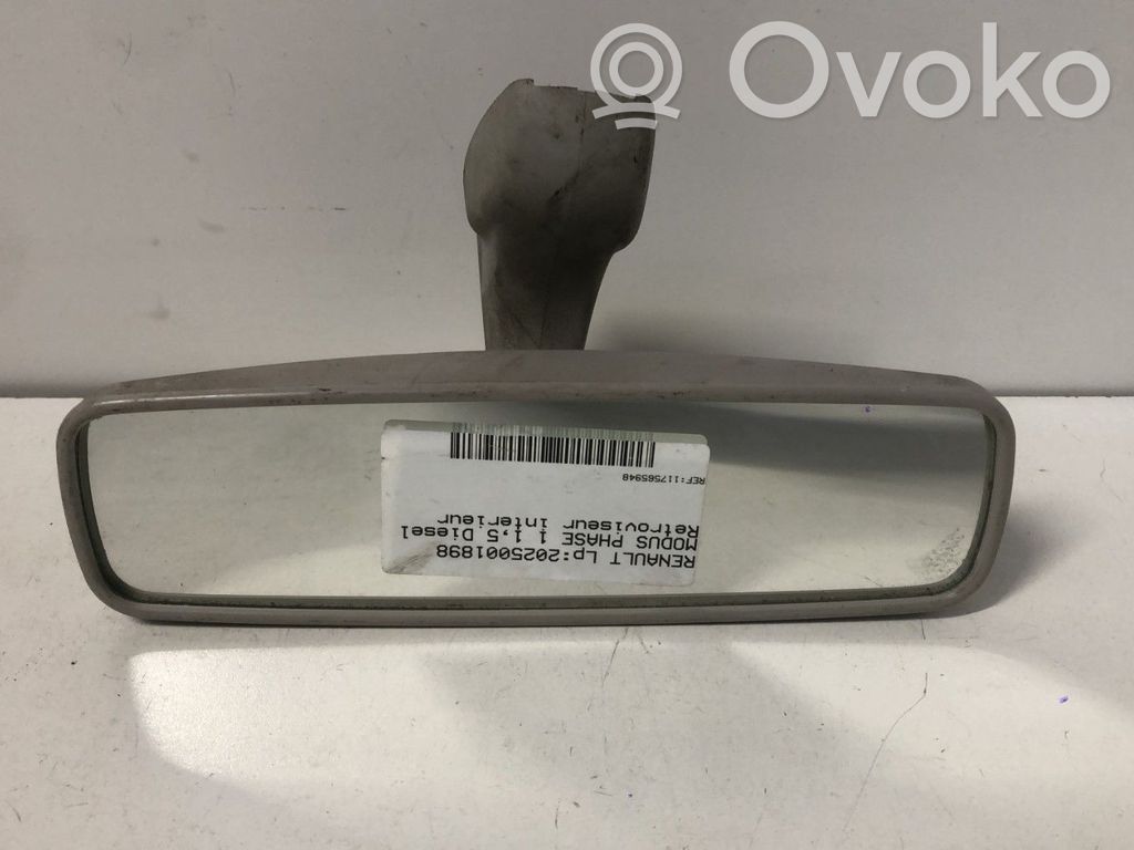 Rear view mirror (interior)   8200355100