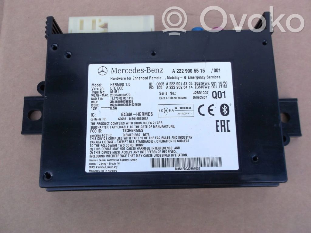 Mercedes-Benz CLS W257 Other control units/modules 