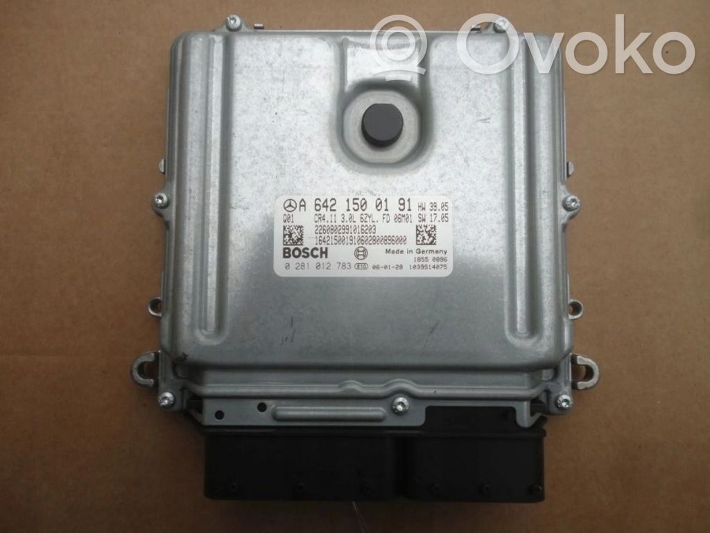 Engine control unit/module   A6421500191,0281012783