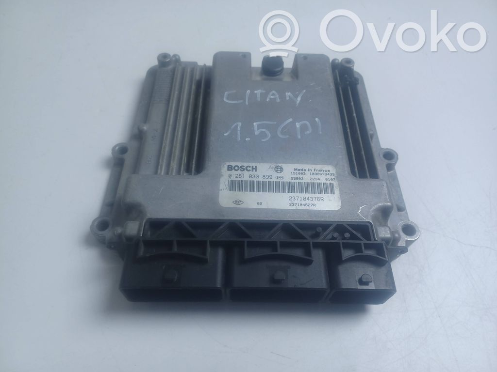 Renault Clio IV Engine ECU kit and lock set 