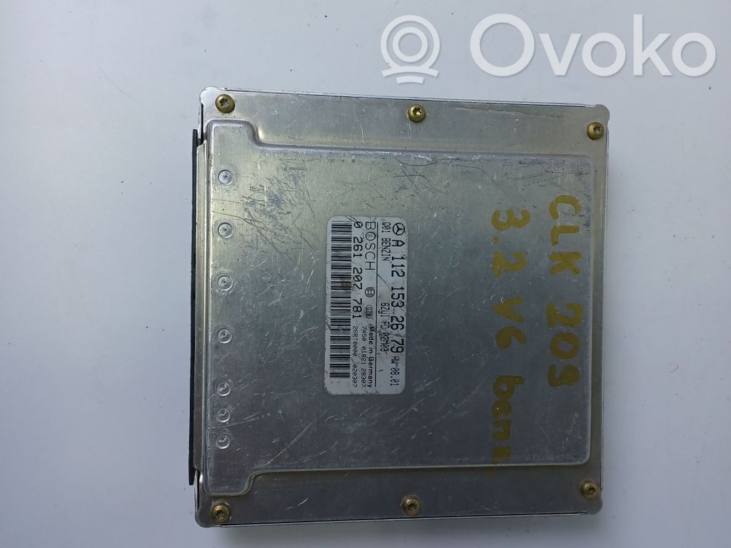 Mercedes-Benz CLK A209 C209 Engine control unit/module 