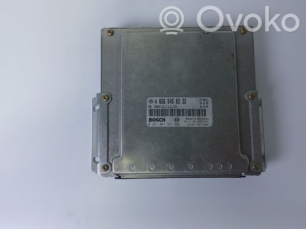 Mercedes-Benz C W203 Engine control unit/module 