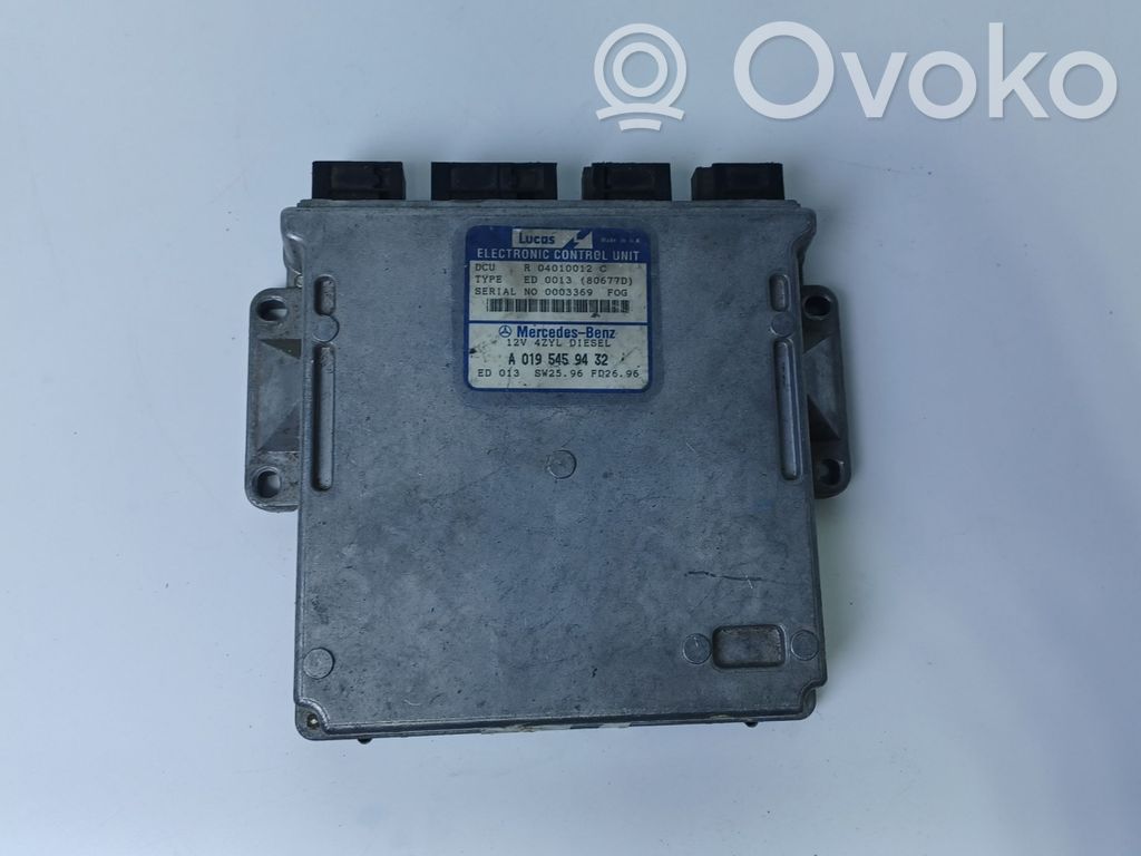 Engine control unit/module   A0195459432,0003369,R04010012C