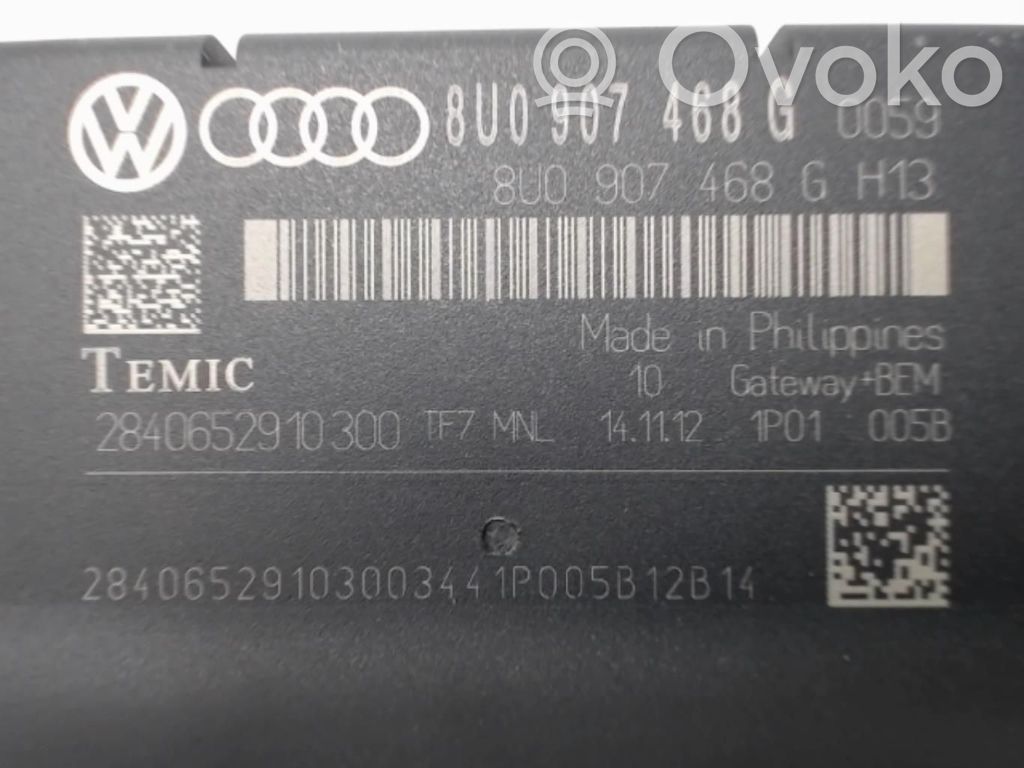 Audi Q3 8U Unidad de control/módulo del Airbag 