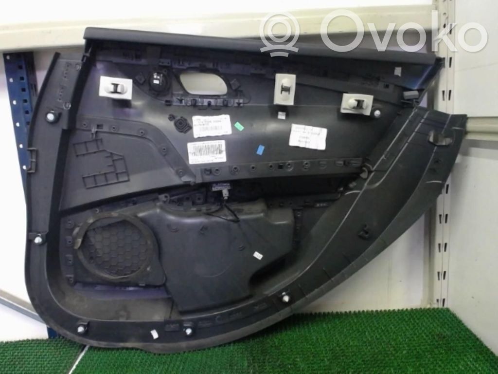 Peugeot 508 Apmušimas galinių durų (obšifke) 