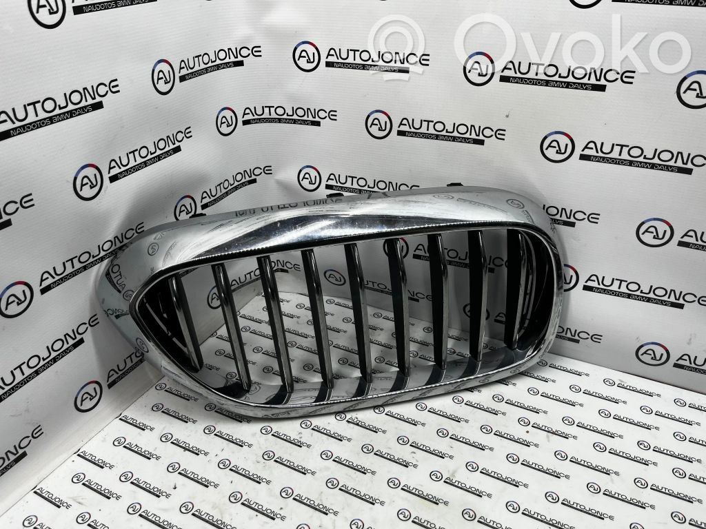 BMW 5 G30 G31 G38 Griglia superiore del radiatore paraurti anteriore 