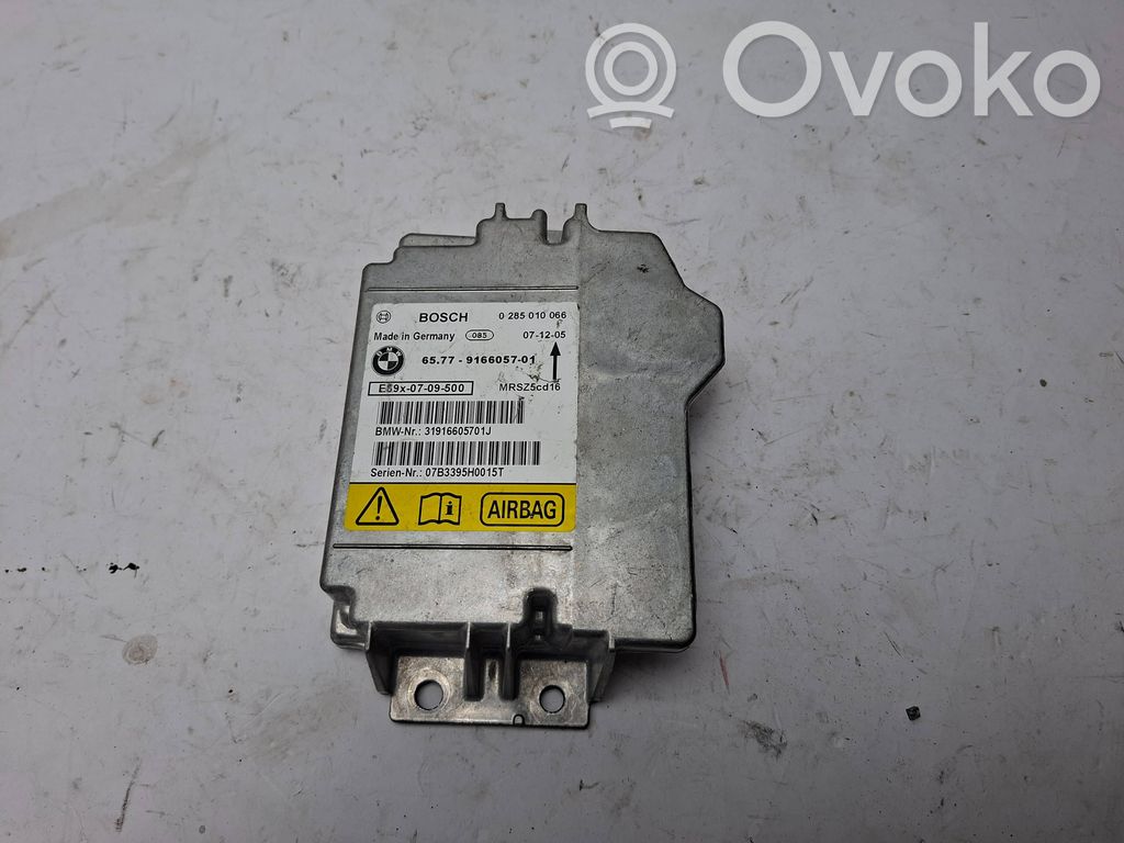 Airbag control unit/module   0285010066,9166057,31916605701J,MRSZ5CC16