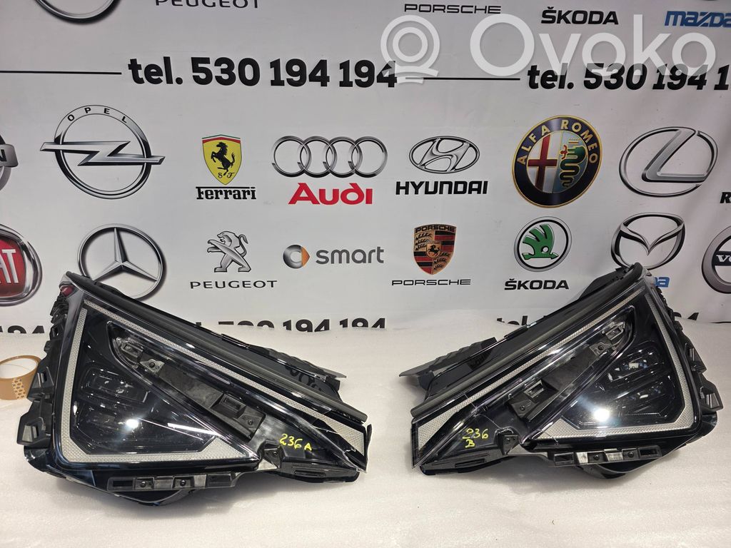 KIA EV6 Lot de 2 lampes frontales / phare 