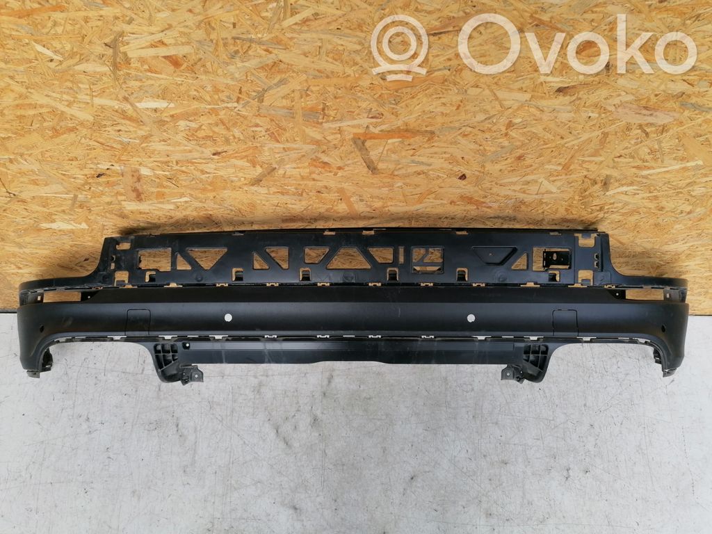 Porsche Cayenne (9Y0 9Y3) Moldura inferior del parachoques trasero 