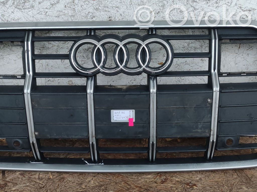 Audi A6 S6 C8 4K Front bumper upper radiator grill 