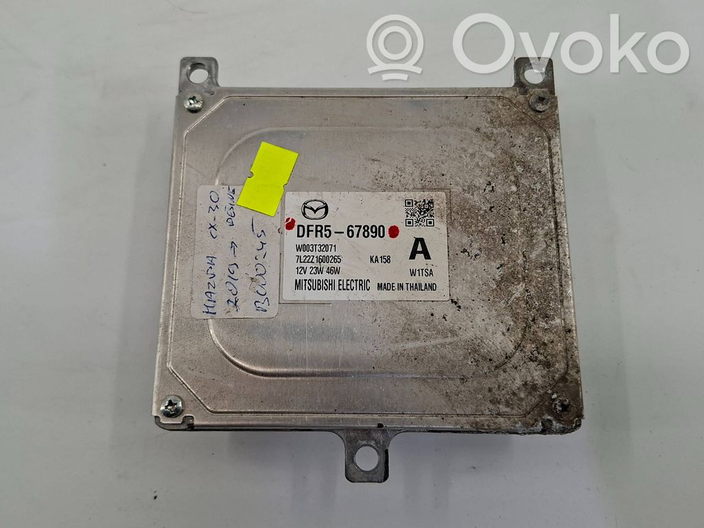 Mazda CX-30 Headlight ballast module Xenon 