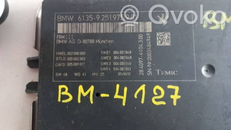 BMW 5 F10 F11 Sterownik / Moduł świateł LCM 