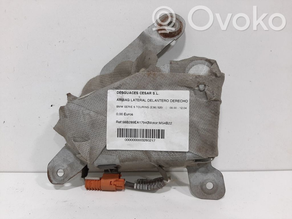 BMW 5 E39 Airbag lateral 