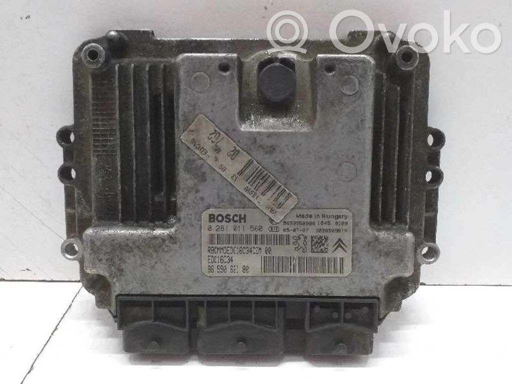 Peugeot 206 Engine control unit/module 