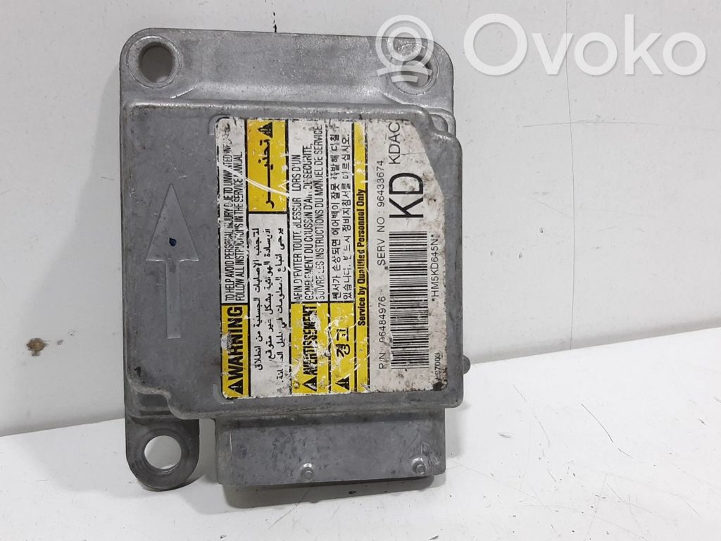Airbag control unit/module   96484976,96433674