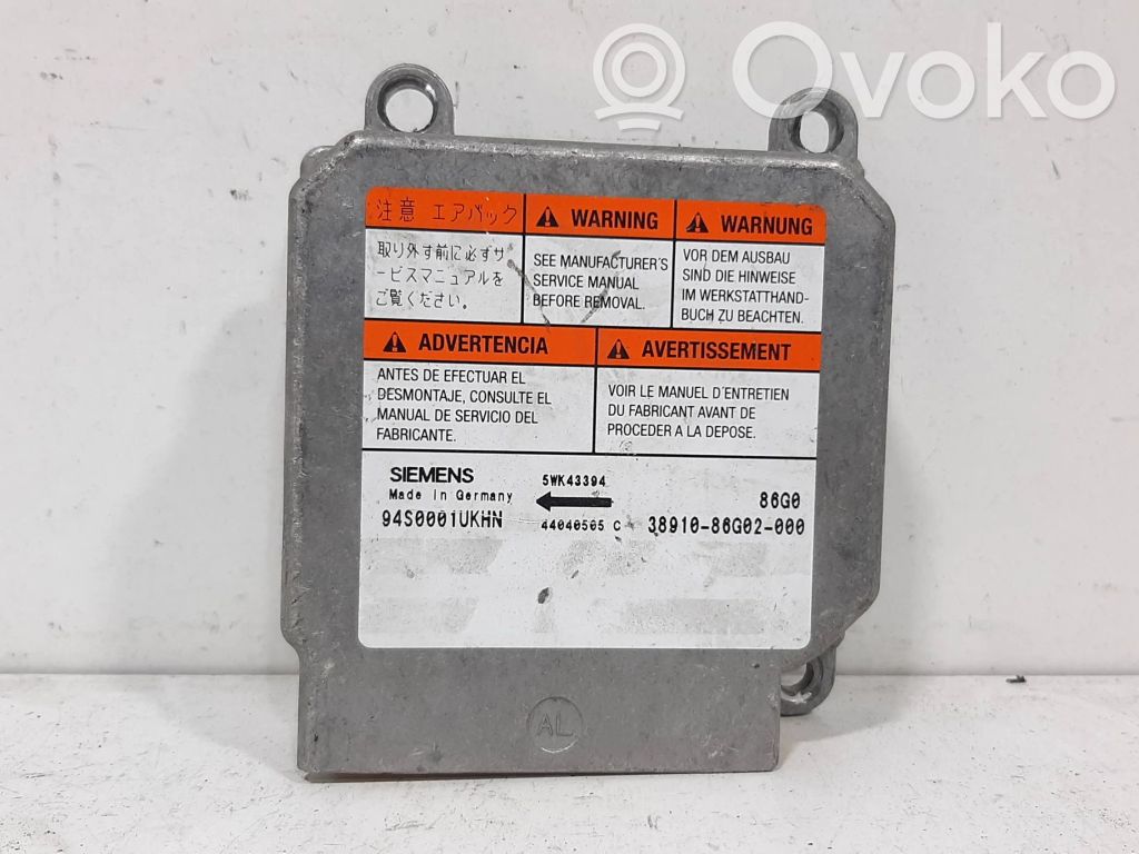 Suzuki Ignis Airbag control unit/module 