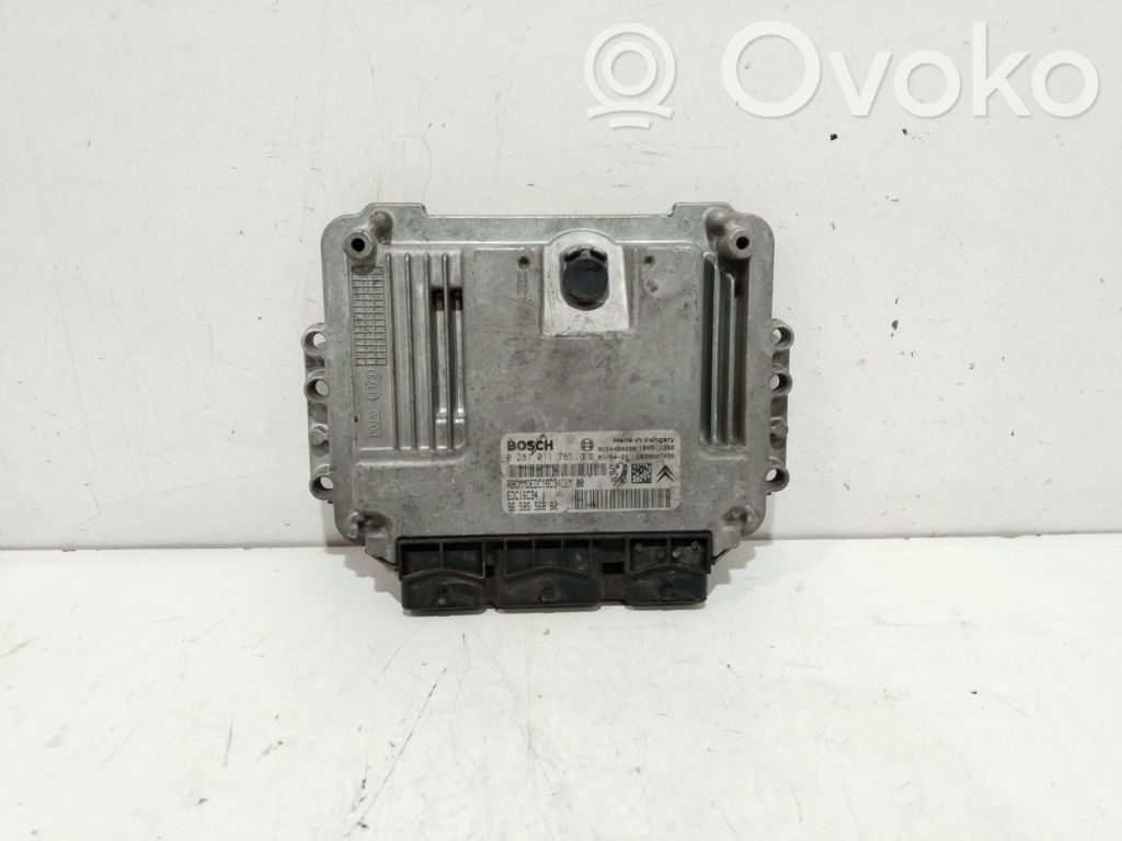 Unidad de control/módulo del motor   9658556880