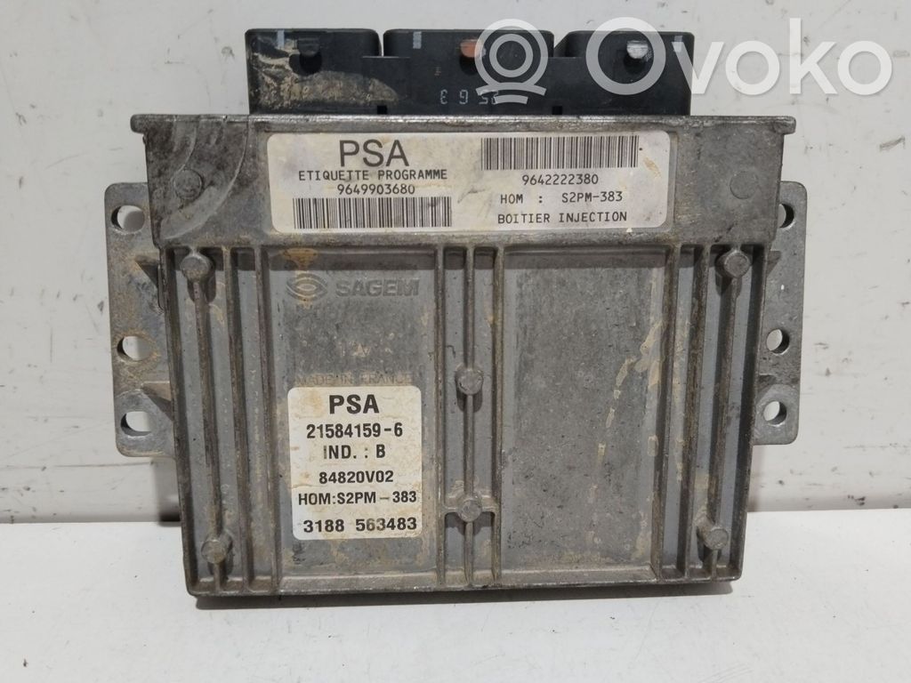 Citroen C3 Engine control unit/module 