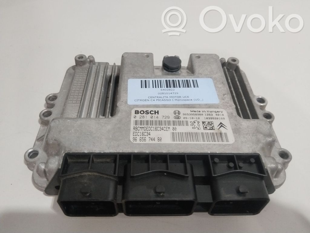 Citroen C4 Grand Picasso Unitate/modul de control motor 