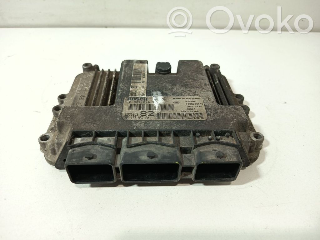 Peugeot 206 Engine control unit/module 
