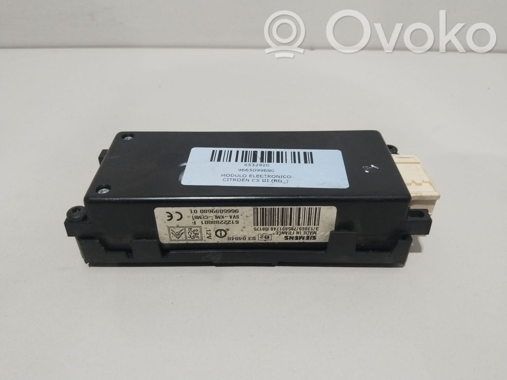 Alte unități/module de control   9665099680