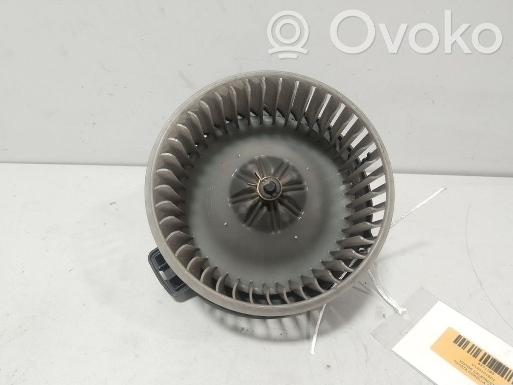 Toyota Corolla Verso E121 Soplador/ventilador calefacción