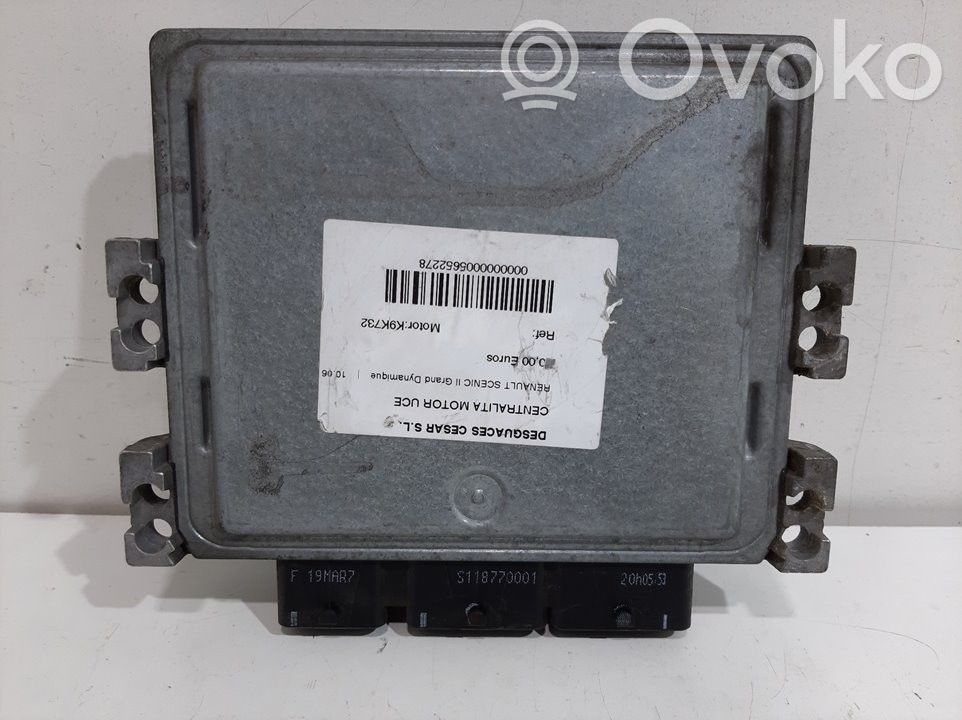Renault Scenic II -  Grand scenic II Unitate/modul de control motor 