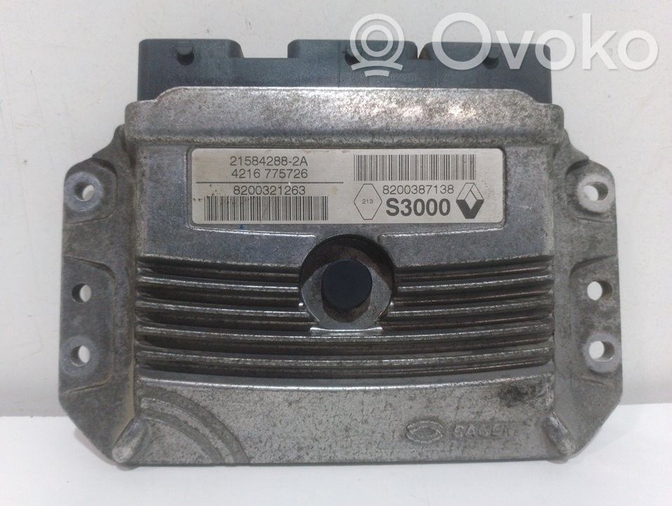 Renault Scenic II - Grand scenic II Calculateur moteur ECU