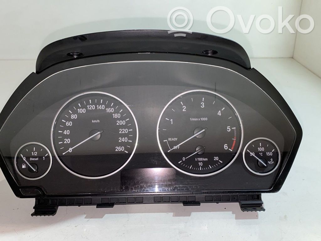 BMW 3 F30 F35 F31 Speedometer (instrument cluster) 