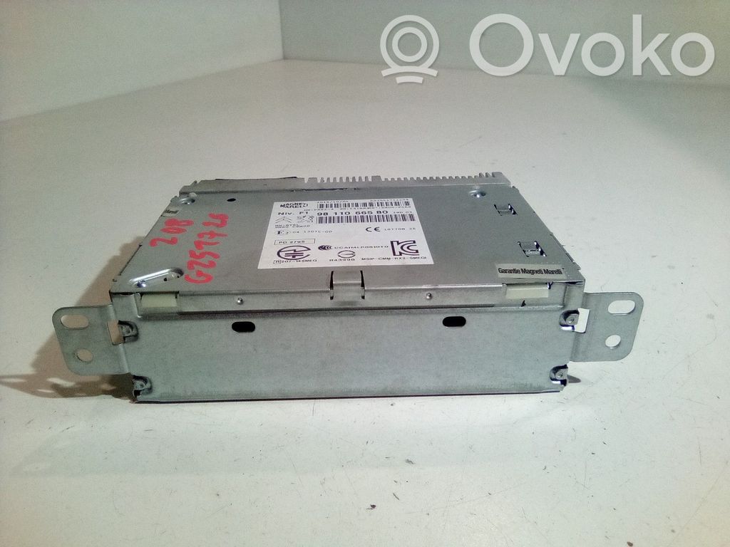 Peugeot 208 I Unitate principală radio/CD/DVD/GPS 