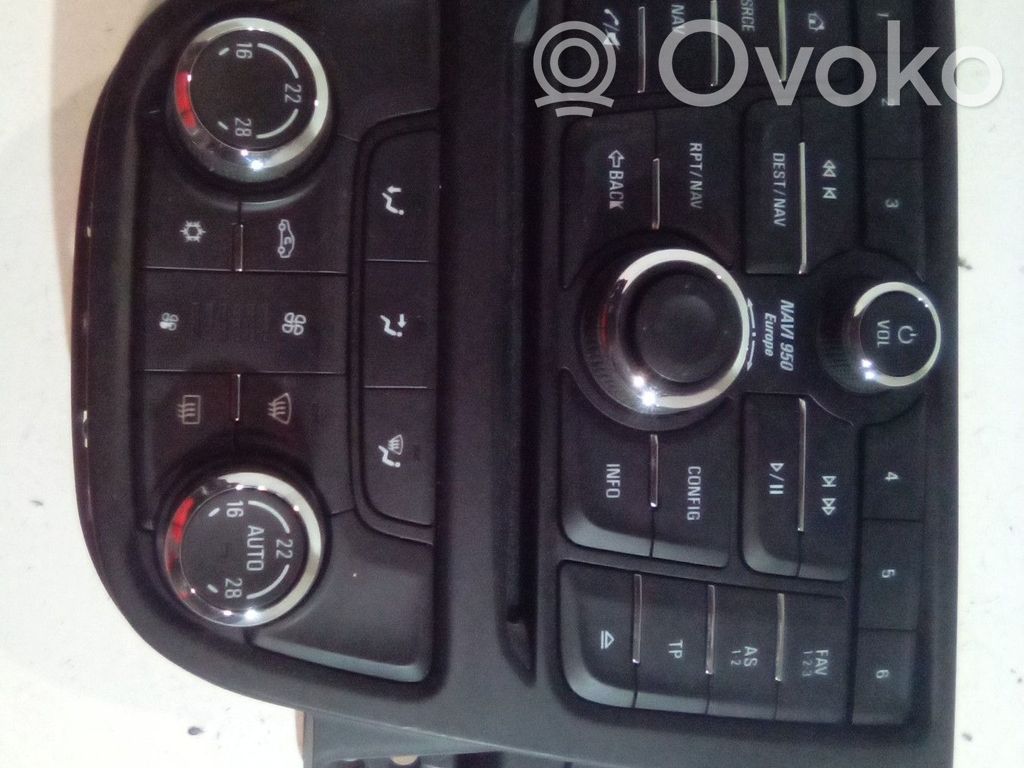 Opel Mokka Climate control unit 