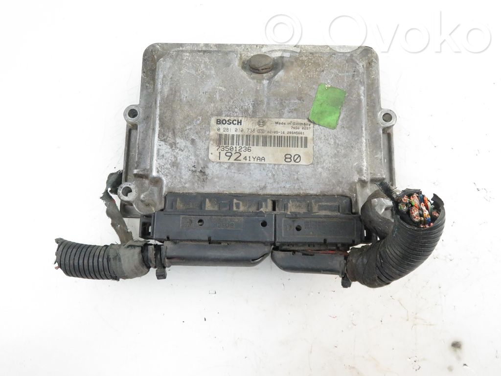 Fiat Stilo Engine control unit/module 